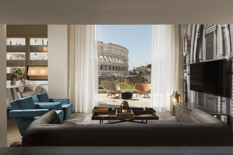 5 dos hotéis mais luxuosos de Roma