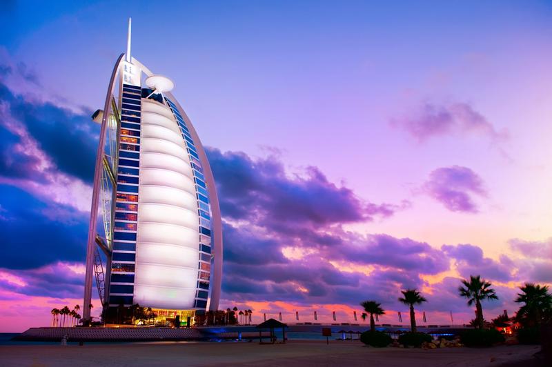 Os 5 hotéis mais luxuosos de Dubai